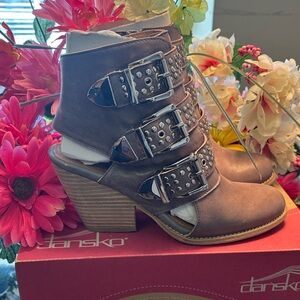 Jeffrey Campbell Buckled Leather Heels